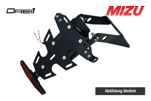 MIZU Kennzeichenhalter Fly-Serie Drei1